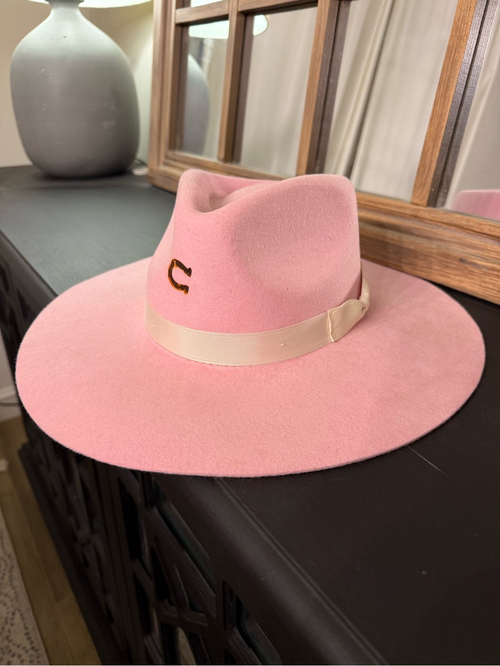Pink Charlie 1 Horse Highway Hat